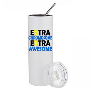 Extra Chromosome Extra Awesome Stainless Steel Tumbler