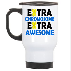 Extra Chromosome Extra Awesome Stainless Steel Travel Mug