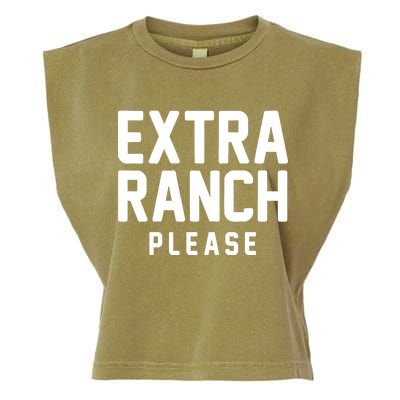 Extra Ranch Please Garment-Dyed Women's Muscle Tee