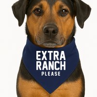 Extra Ranch Please USA-Made Doggie Bandana