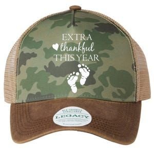 Extra Thankful This Year Pregnancy Legacy Tie Dye Trucker Hat