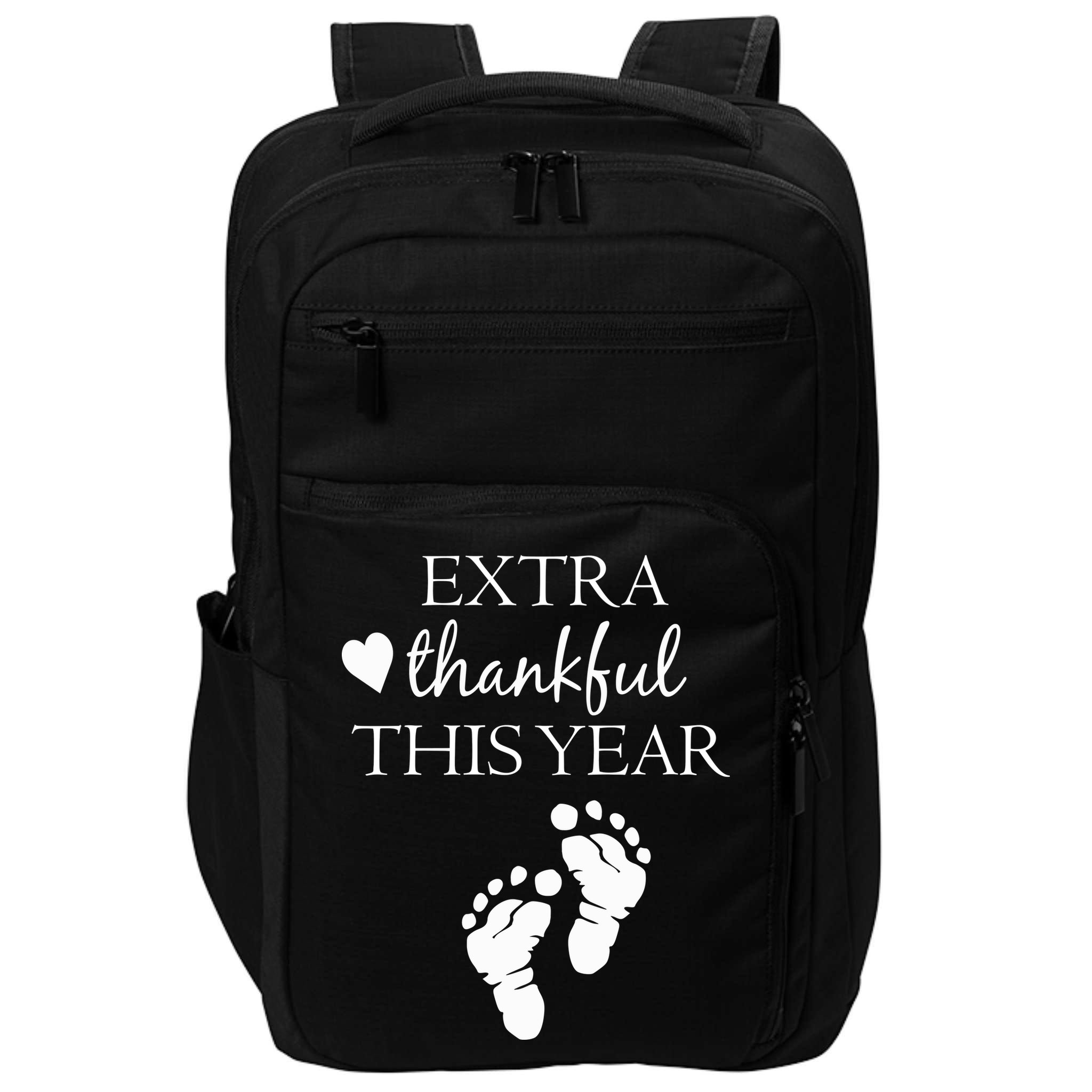Extra Thankful This Year Pregnancy Impact Tech Backpack