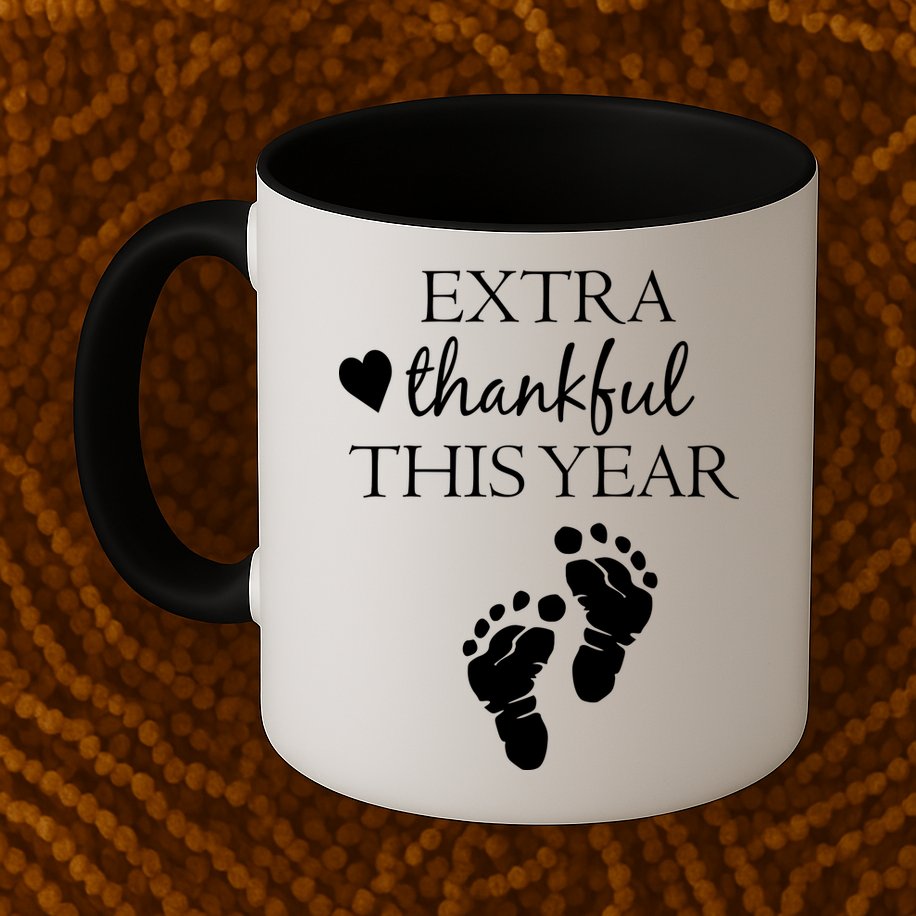 Extra Thankful This Year Pregnancy Mug