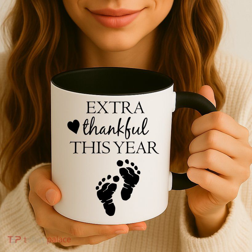Extra Thankful This Year Pregnancy Mug