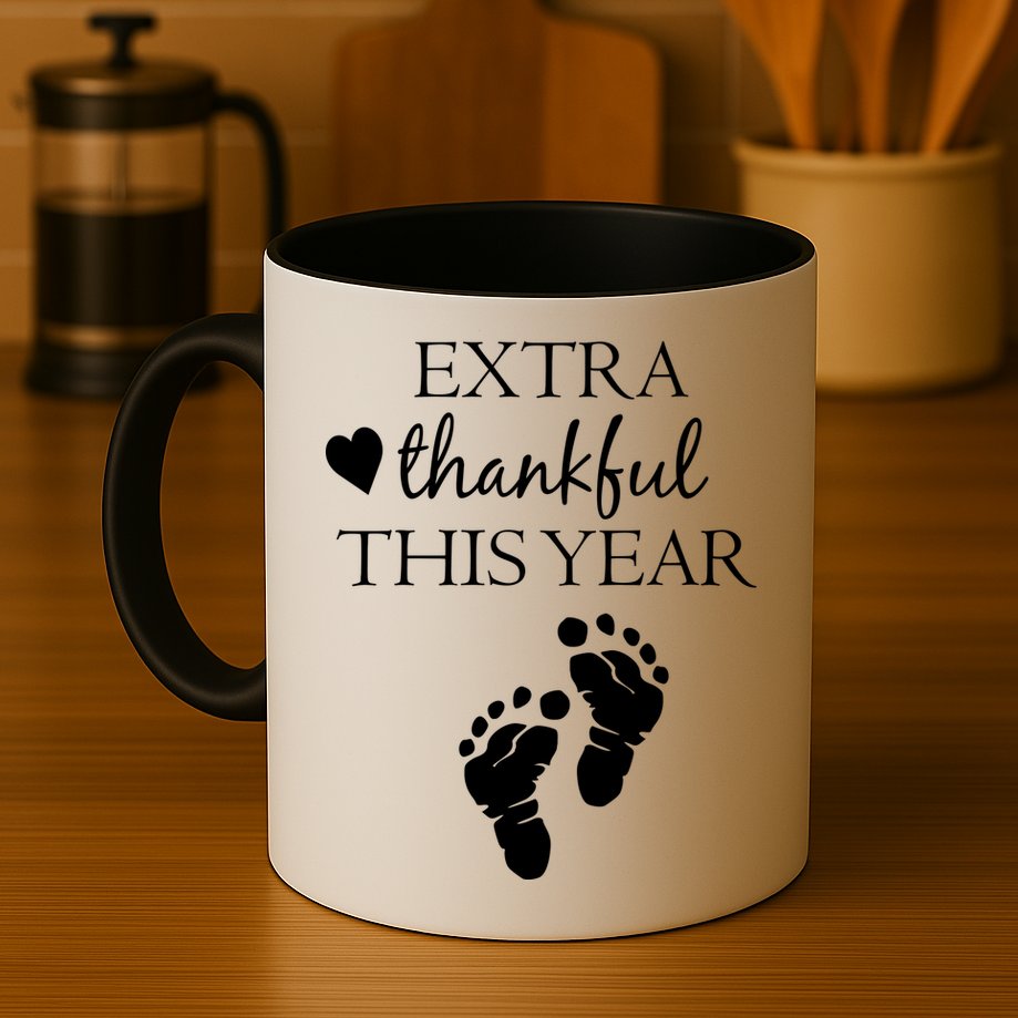 Extra Thankful This Year Pregnancy Mug
