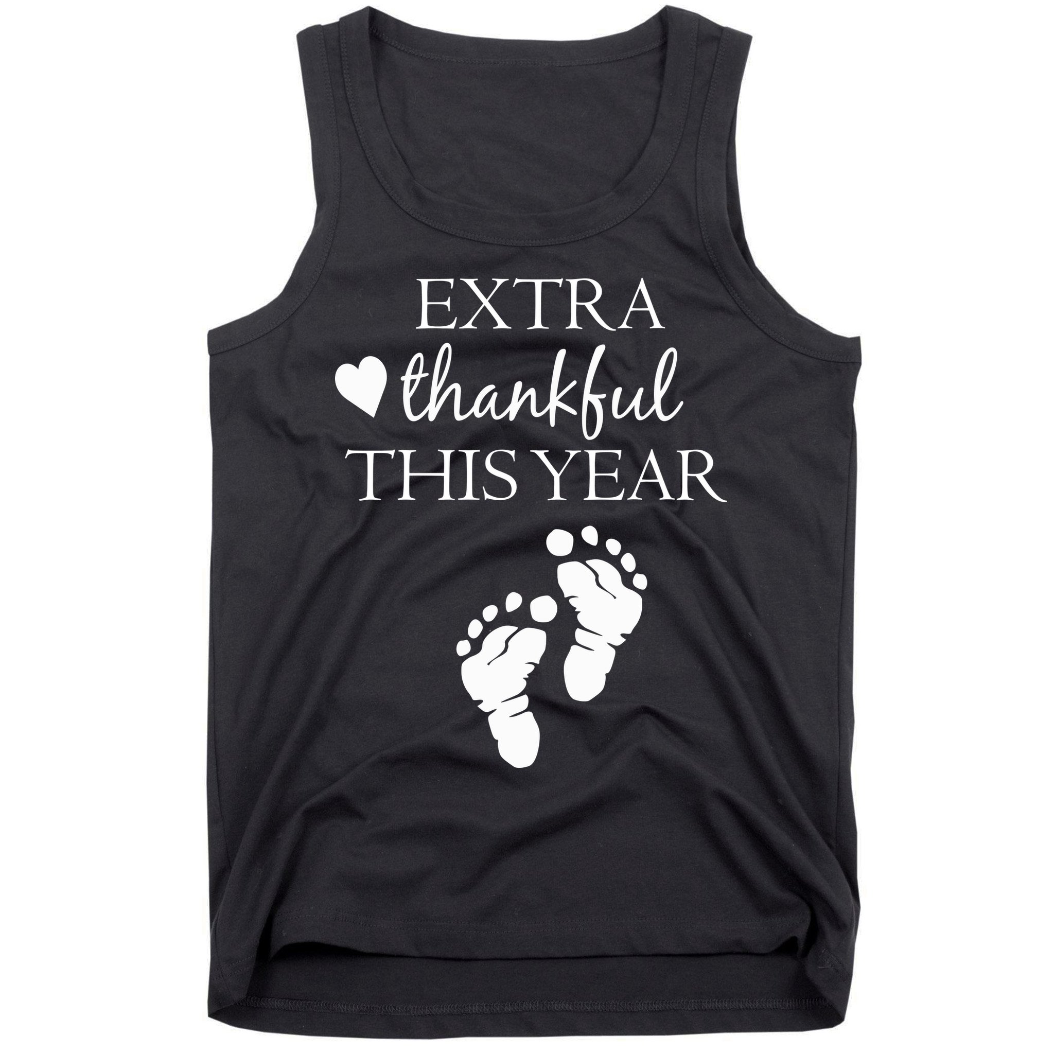 Extra Thankful This Year Pregnancy Tank Top