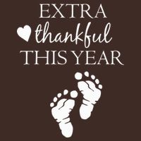 Extra Thankful This Year Pregnancy Cooling Performance Crew T-Shirt