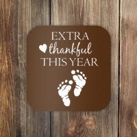 Extra Thankful This Year Pregnancy Coaster