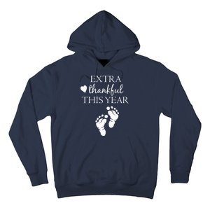 Extra Thankful This Year Pregnancy Hoodie