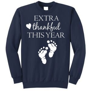 Extra Thankful This Year Pregnancy Sweatshirt