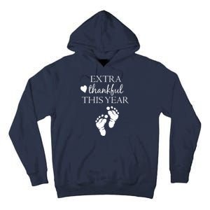 Extra Thankful This Year Pregnancy Tall Hoodie