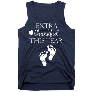 Extra Thankful This Year Pregnancy Tank Top