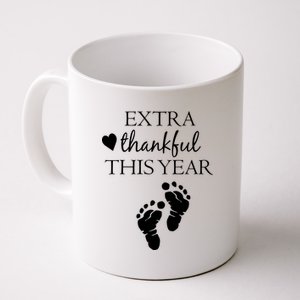 Extra Thankful This Year Pregnancy Coffee Mug