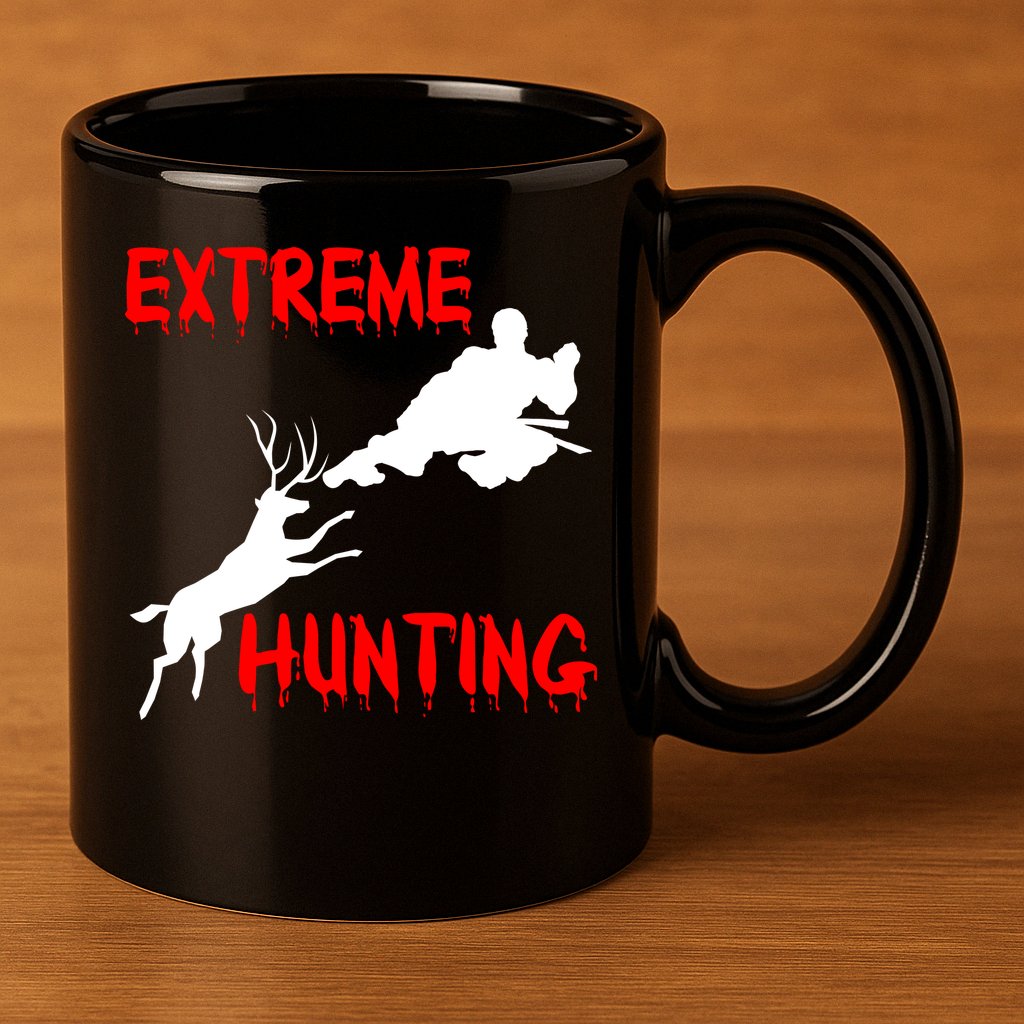 Extreme Hunting 11oz C Handle Ceramic Mug