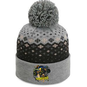 Extreme Monster Truck The Baniff Cuffed Pom Beanie