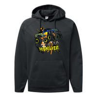 Extreme Monster Truck Performance Fleece Hoodie