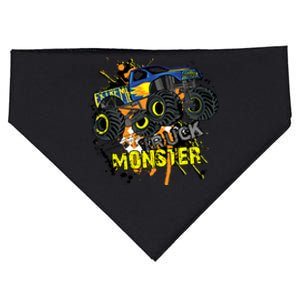 Extreme Monster Truck USA-Made Doggie Bandana