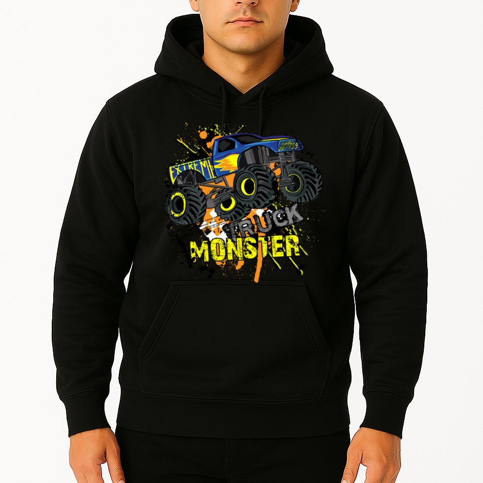 Extreme Monster Truck Hoodie
