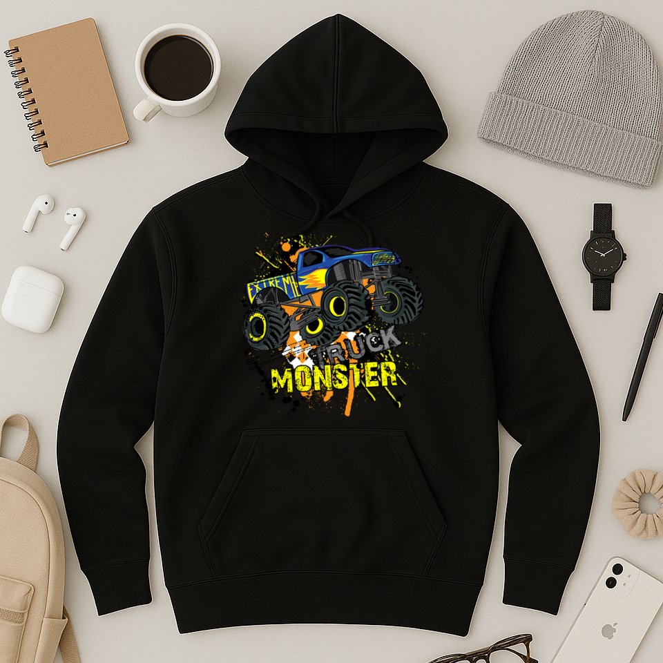 Extreme Monster Truck Hoodie