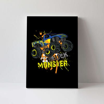 Extreme Monster Truck Canvas