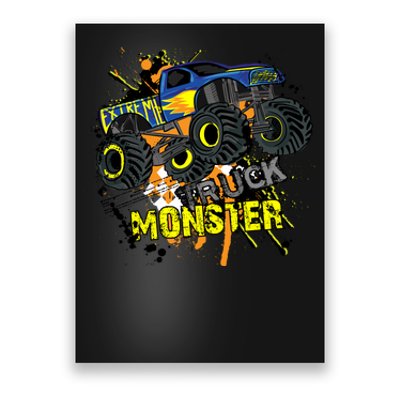 Extreme Monster Truck Poster