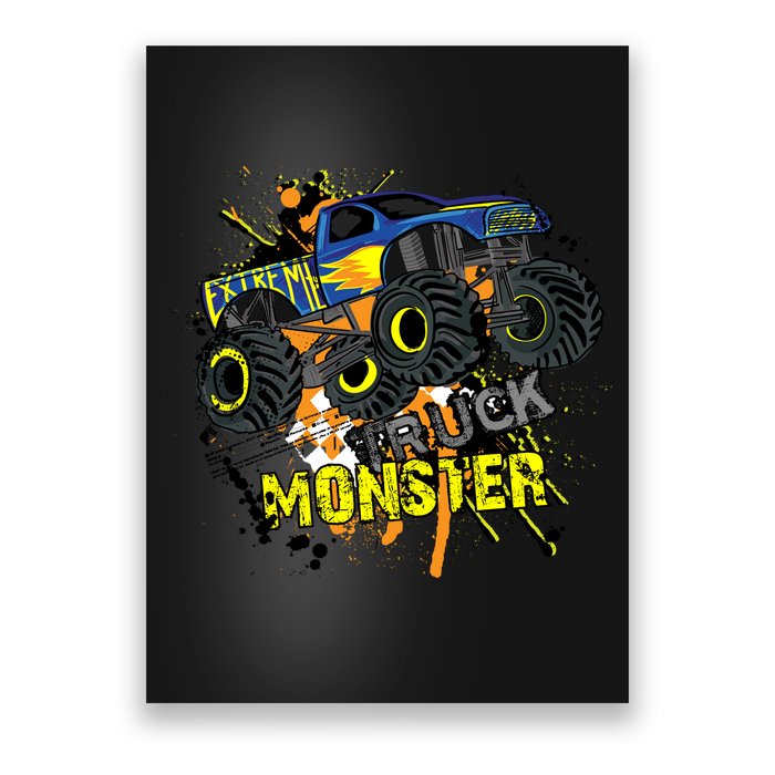 Extreme Monster Truck Poster