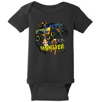 Extreme Monster Truck Baby Bodysuit