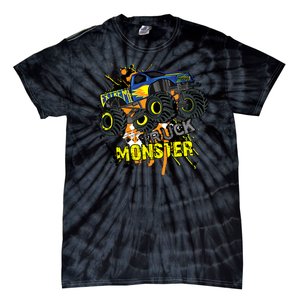 Extreme Monster Truck Tie-Dye T-Shirt