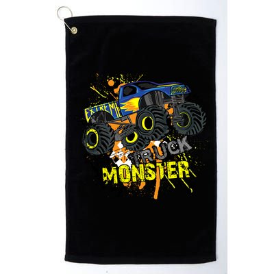 Extreme Monster Truck Golf Towel