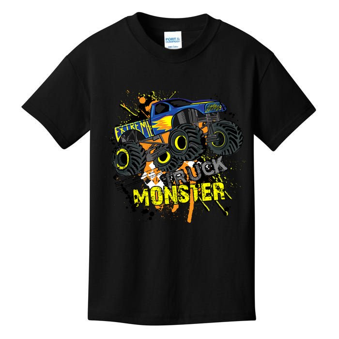Extreme Monster Truck Kids T-Shirt