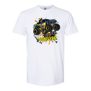 Extreme Monster Truck Softstyle CVC T-Shirt