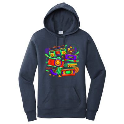 Eighties Year 1980 80's Retro Era 80's Vibe Women's Pullover Hoodie