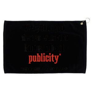 Everything You Always Wanted To Know About Publicity Grommeted Golf Towel