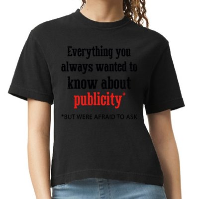 Everything You Always Wanted To Know About Publicity Comfort Colors Boxy T-Shirt