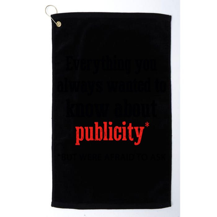 Everything You Always Wanted To Know About Publicity Golf Towel