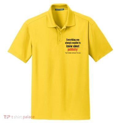 Everything You Always Wanted To Know About Publicity Dry Zone Grid Polo
