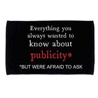Everything You Always Wanted To Know About Publicity Microfiber Hand Towel