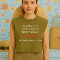 Everything You Always Wanted To Know About Publicity Garment-Dyed Women's Muscle Tee