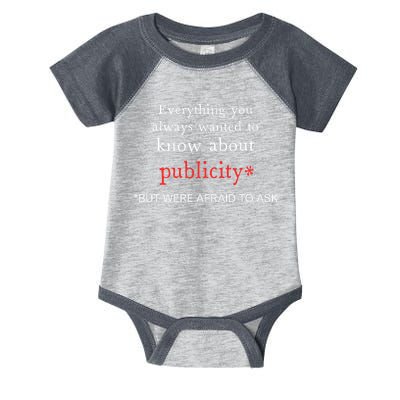 Everything You Always Wanted To Know About Publicity Infant Baby Jersey Bodysuit