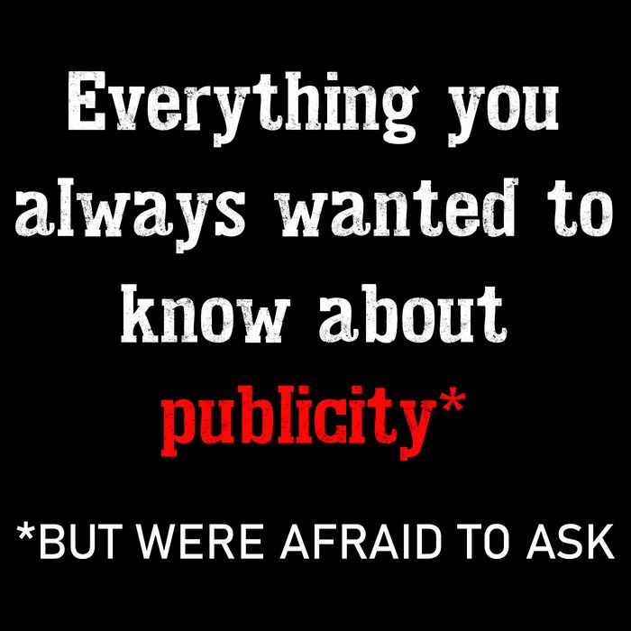 Everything You Always Wanted To Know About Publicity Backpack