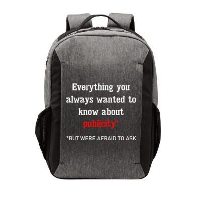 Everything You Always Wanted To Know About Publicity Vector Backpack