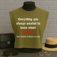 Everything You Always Wanted To Know About Publicity Garment-Dyed Women's Muscle Tee