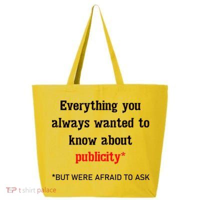 Everything You Always Wanted To Know About Publicity 25L Jumbo Tote