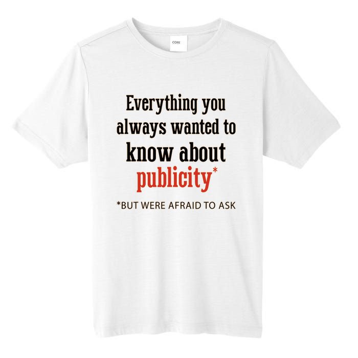 Everything You Always Wanted To Know About Publicity Tall Fusion ChromaSoft Performance T-Shirt