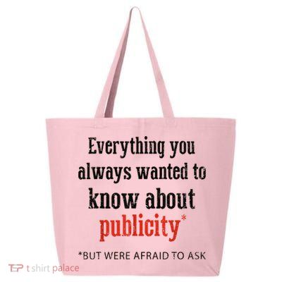 Everything You Always Wanted To Know About Publicity 25L Jumbo Tote