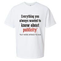 Everything You Always Wanted To Know About Publicity Sueded Cloud Jersey T-Shirt