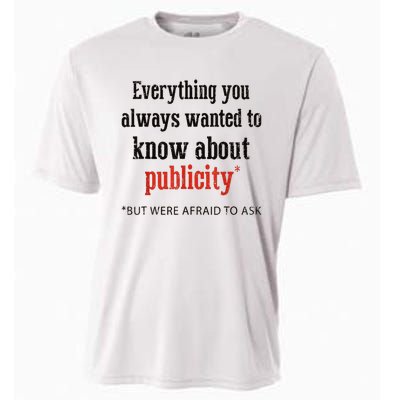 Everything You Always Wanted To Know About Publicity Cooling Performance Crew T-Shirt