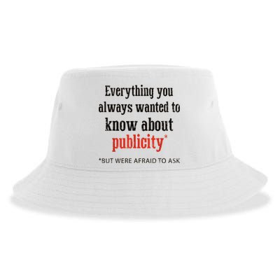 Everything You Always Wanted To Know About Publicity Sustainable Bucket Hat