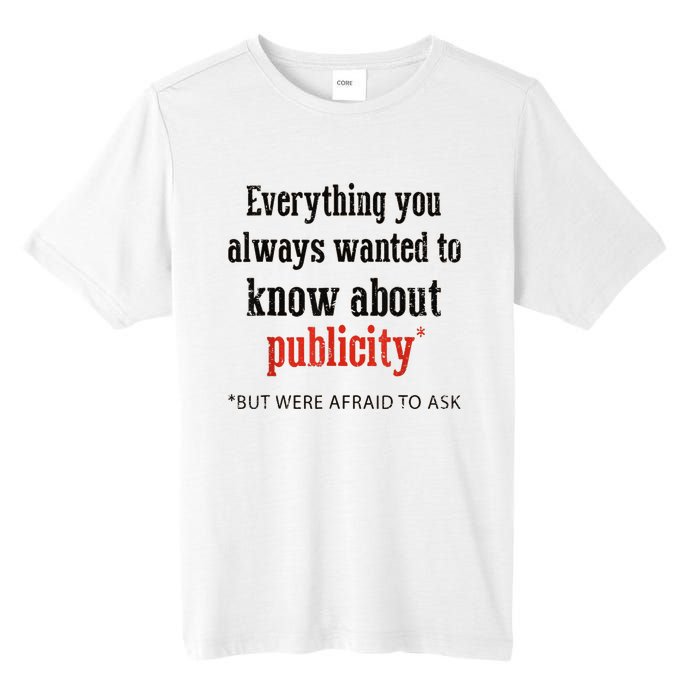 Everything You Always Wanted To Know About Publicity Tall Fusion ChromaSoft Performance T-Shirt