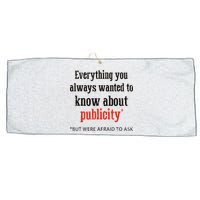 Everything You Always Wanted To Know About Publicity Large Microfiber Waffle Golf Towel